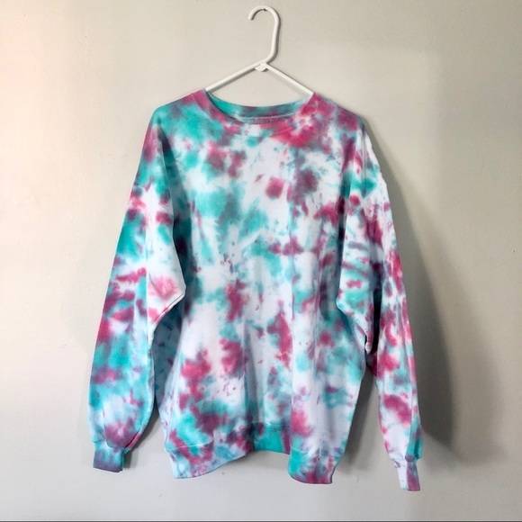 Hanes Tops - Tie Dye Sweatshirt